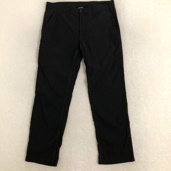 Eddie Bauer Horizon Guide Chino Mens 36x32 (Fits 36x31) StormRepel UPF 50+ Nylon - Picture 1 of 7